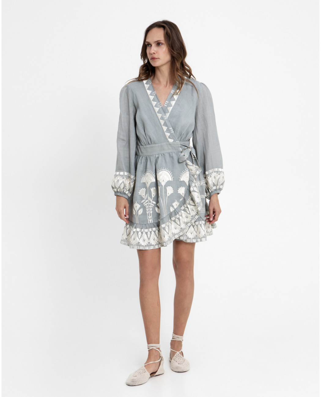EMBROIDERED DRESS
