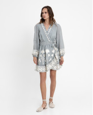 EMBROIDERED DRESS