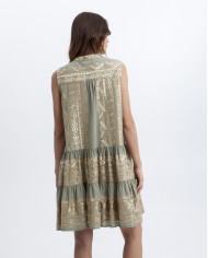 EMBROIDERED DRESS