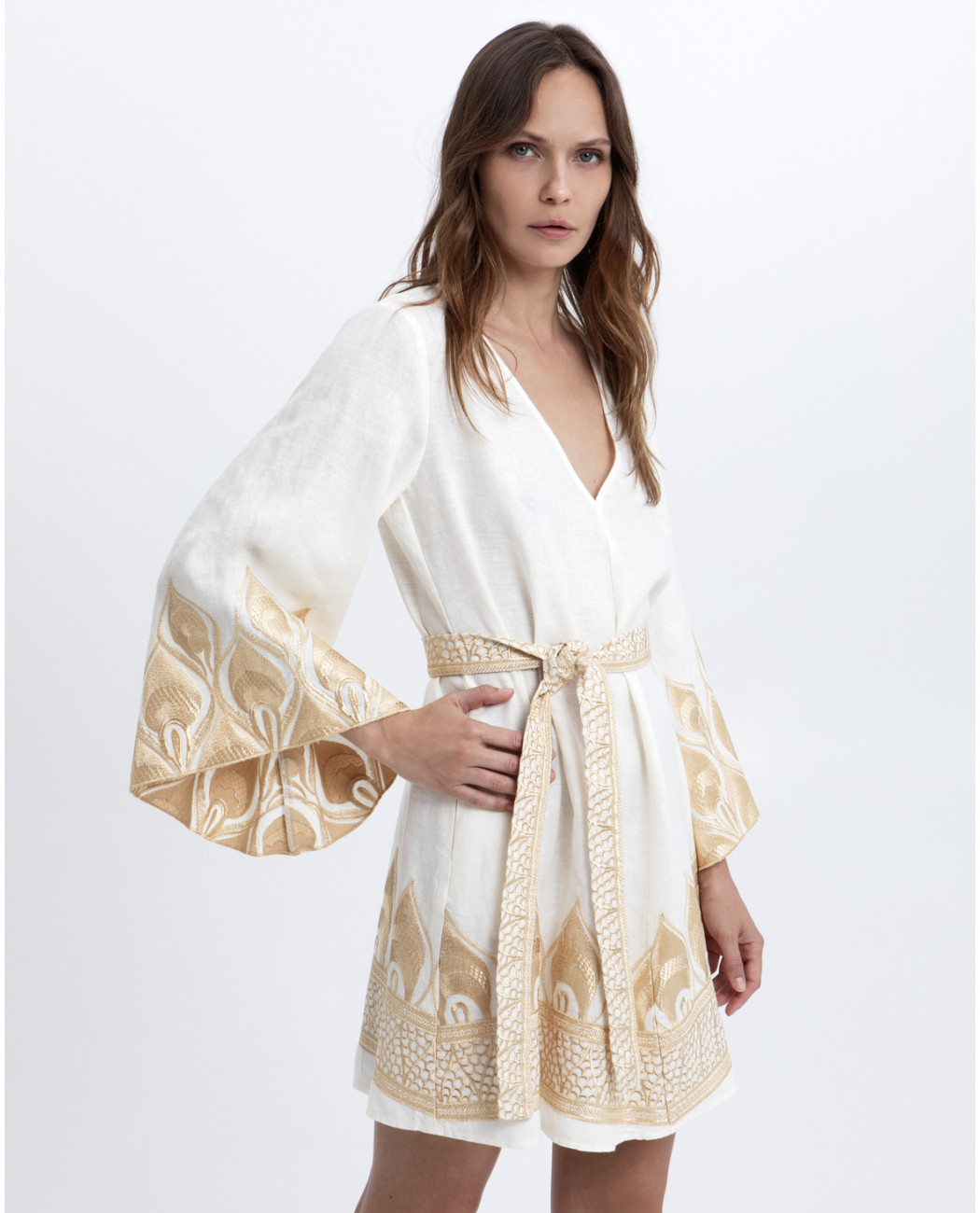EMBROIDERED DRESS