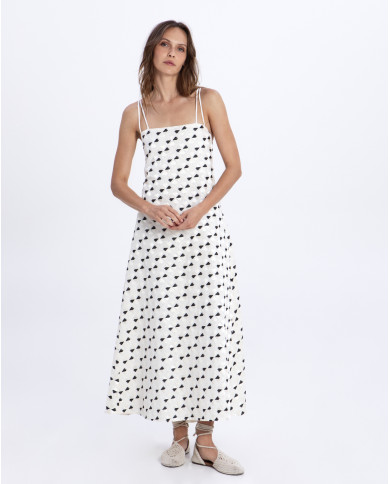 EMBROIDERED DRESS