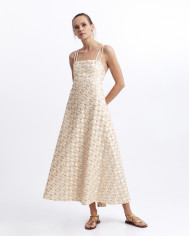 EMBROIDERED DRESS