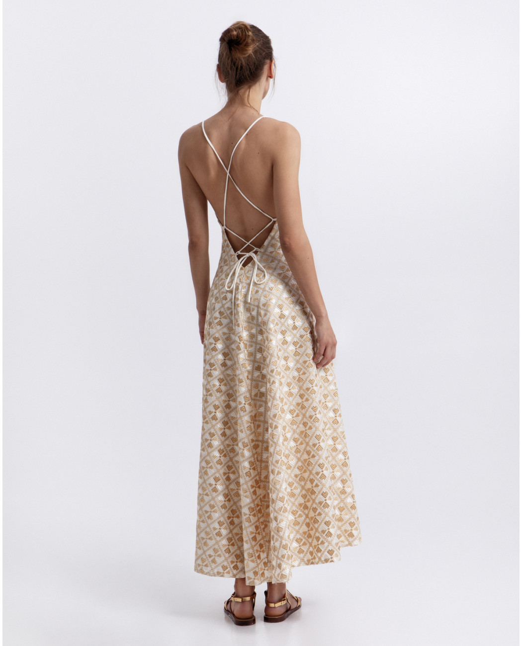 EMBROIDERED DRESS