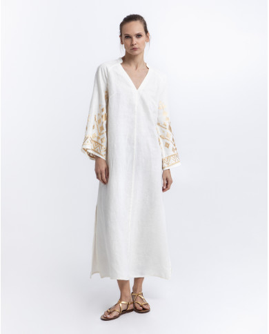 EMBROIDERED DRESS