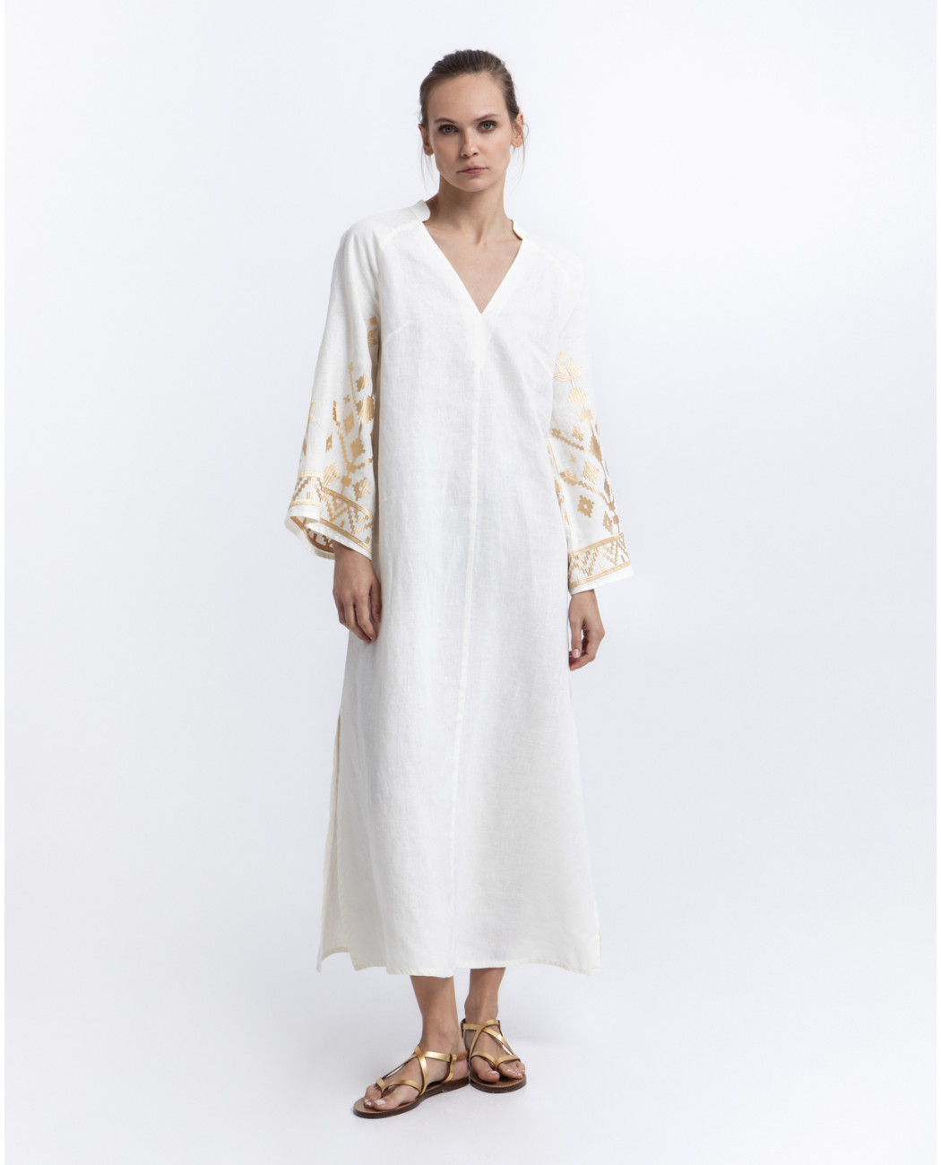 EMBROIDERED DRESS