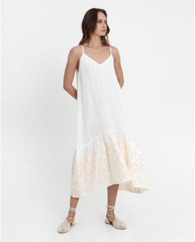 EMBROIDERED DRESS