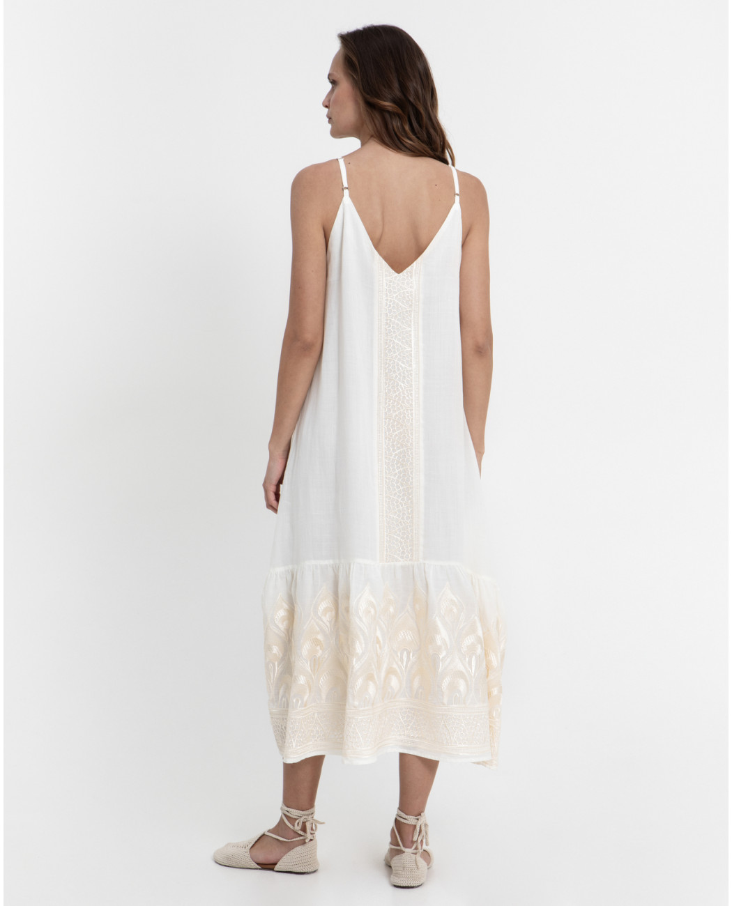 EMBROIDERED DRESS