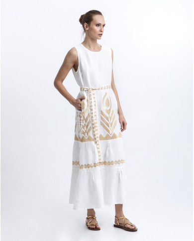 EMBROIDERED DRESS