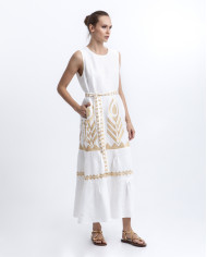 EMBROIDERED DRESS