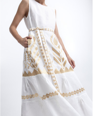 EMBROIDERED DRESS