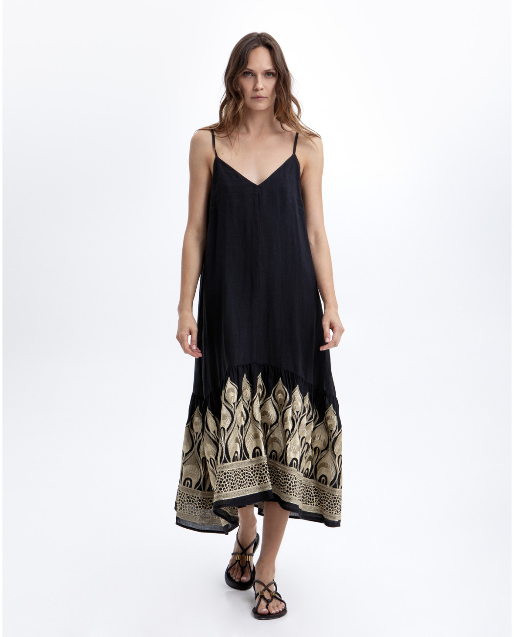 EMBROIDERED DRESS