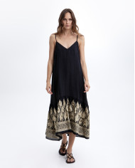 EMBROIDERED DRESS