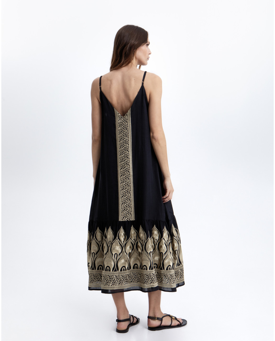 EMBROIDERED DRESS