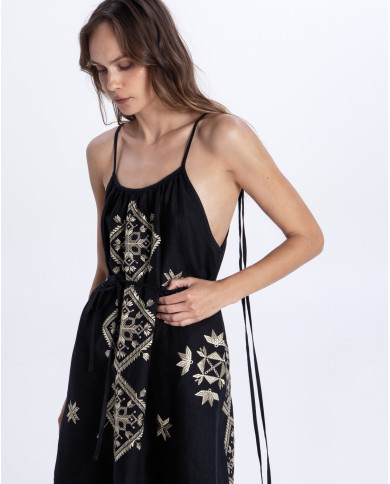 EMBROIDERED DRESS