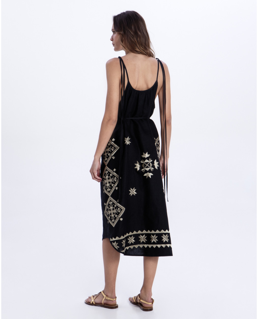 EMBROIDERED DRESS