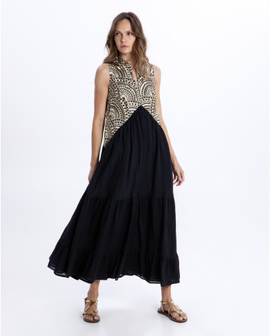 EMBROIDERED DRESS