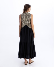 EMBROIDERED DRESS