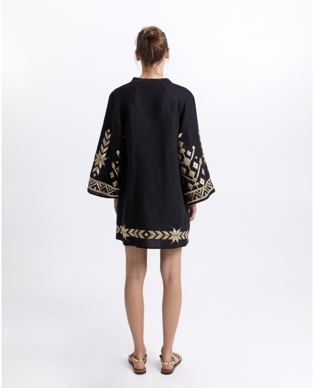 EMBROIDERED DRESS