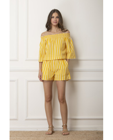 STRIPED SHORTS SET "MELITA"