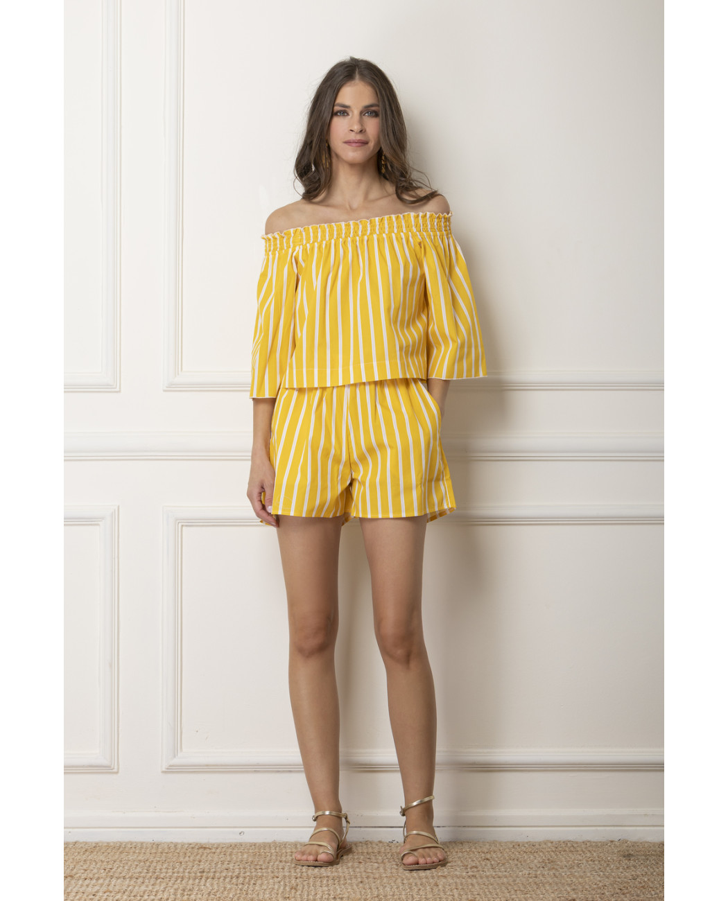 STRIPED SHORTS SET "MELITA"