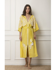 EMBROIDERED DRESS