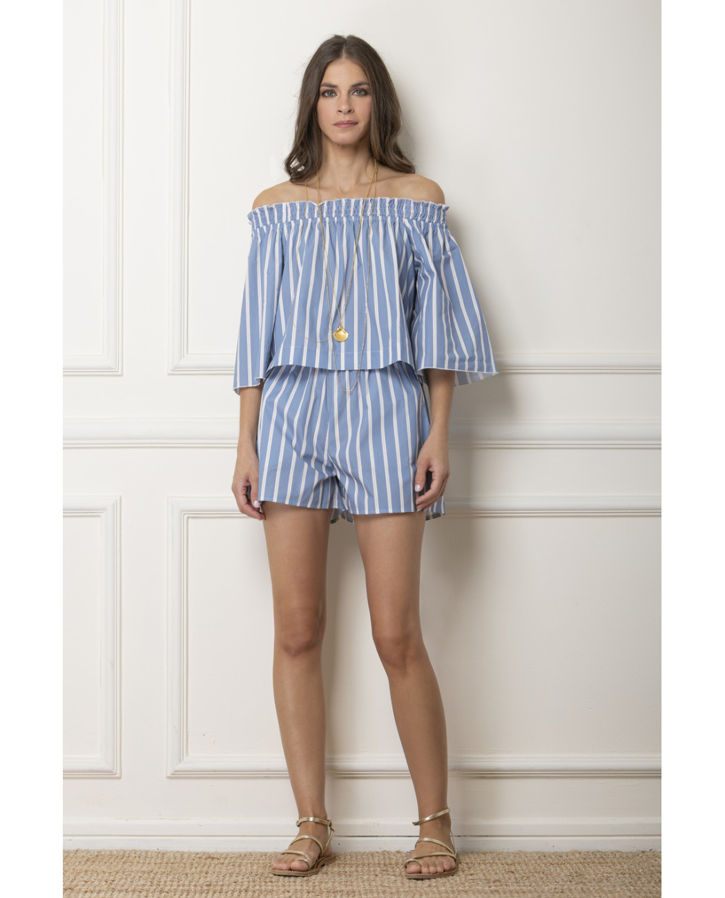 STRIPED SHORTS SET "MELITA"