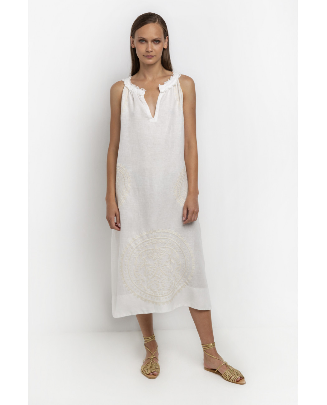 EMBROIDERED DRESS EMBROIDERED DRESS