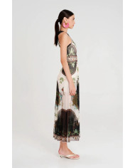REPTILE LONG DRESS