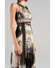 REPTILE LONG DRESS