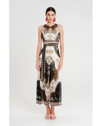REPTILE LONG DRESS