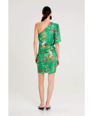 EXOTIC ONE SHOULDER MINI DRESS