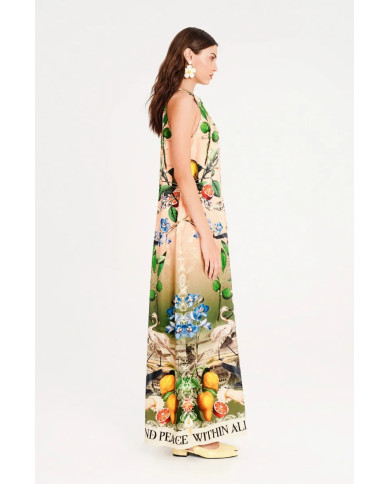 CITRUS LONG DRESS