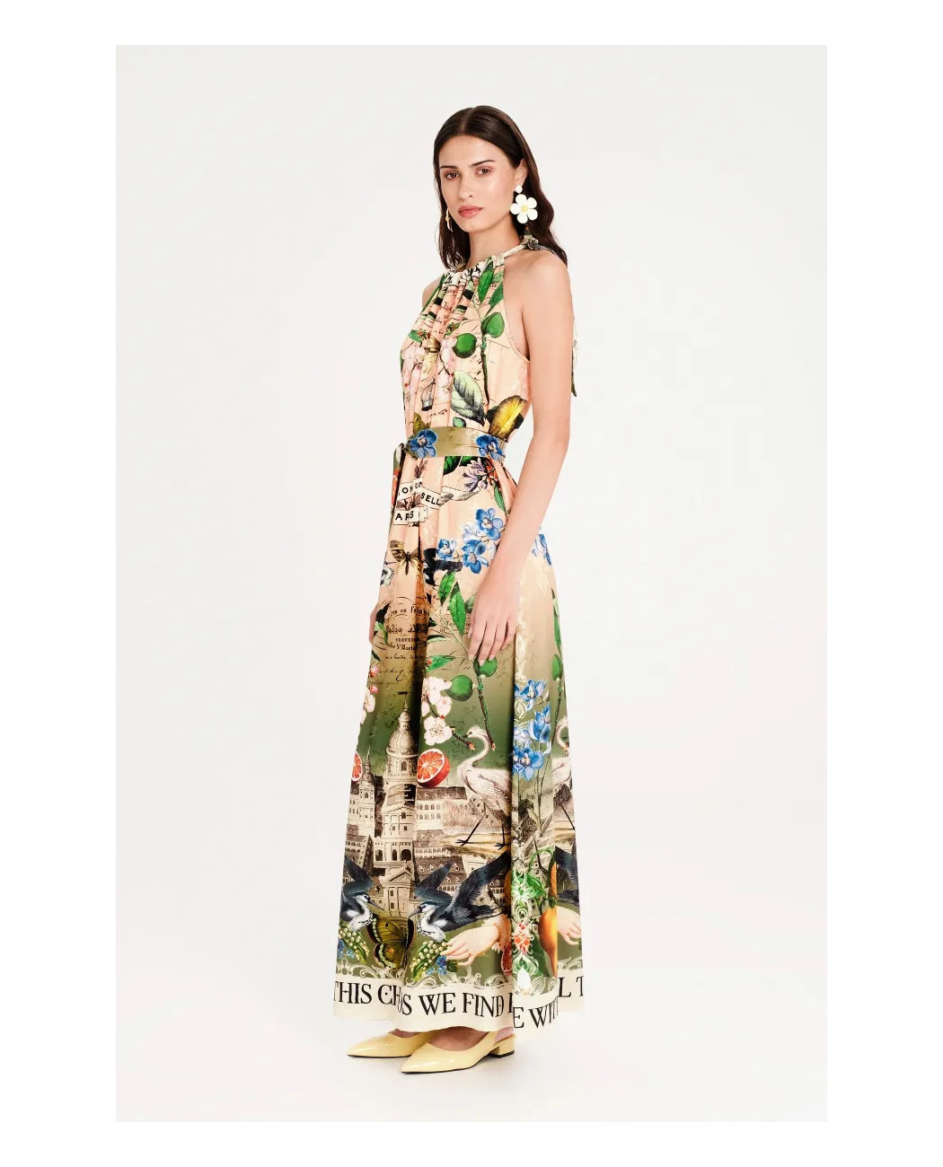 CITRUS LONG DRESS