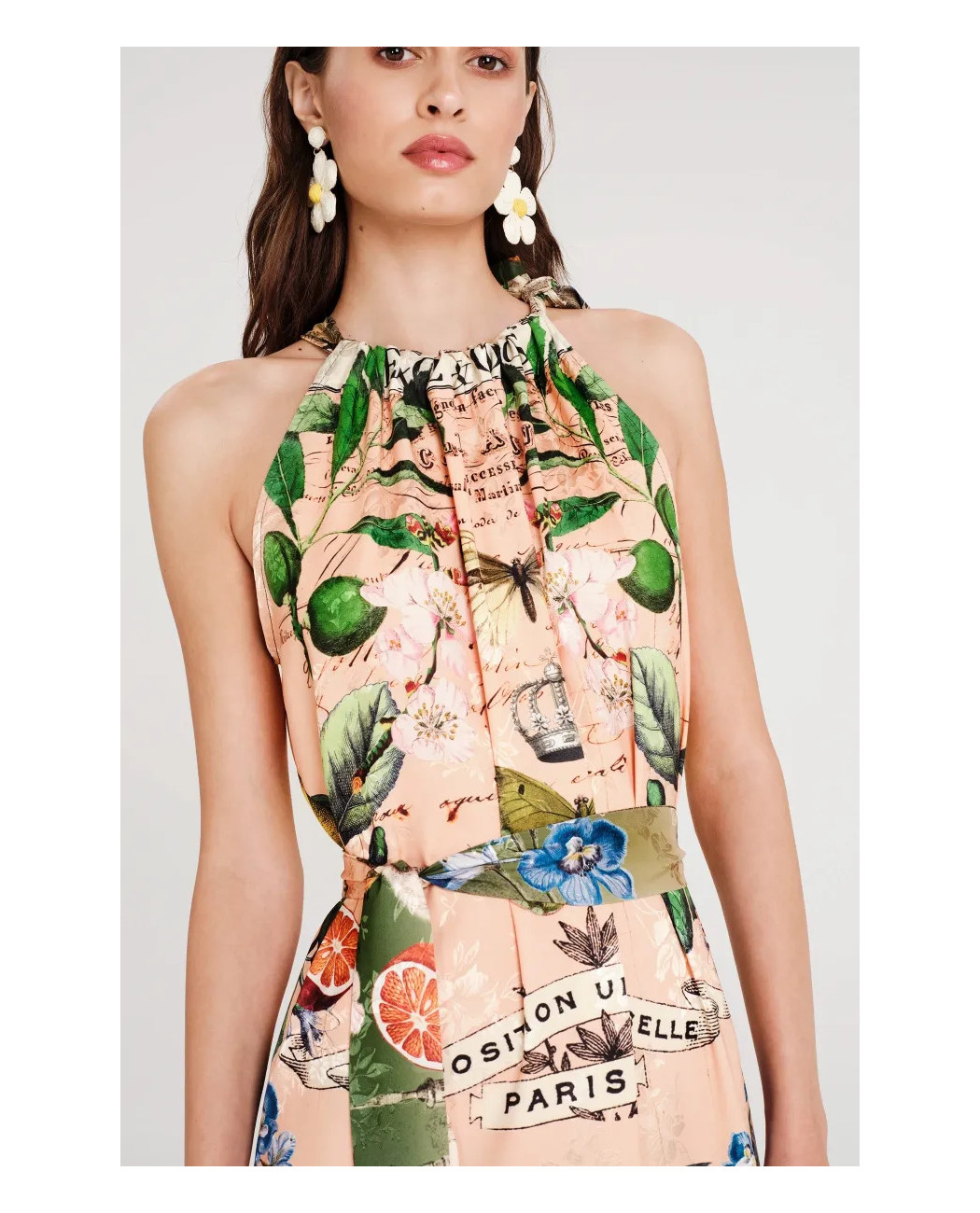 CITRUS LONG DRESS