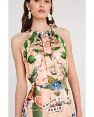 CITRUS LONG DRESS