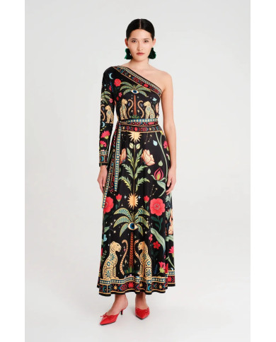 ETERNITY ONE SHOULDER LONG DRESS