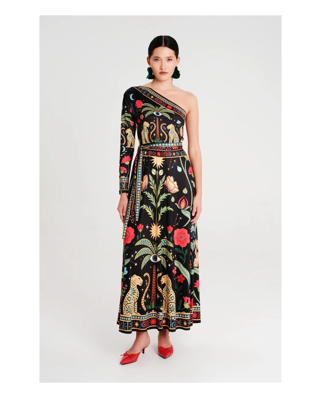 ETERNITY ONE SHOULDER LONG DRESS