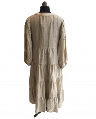 LONG EMBROIDERED DRESS