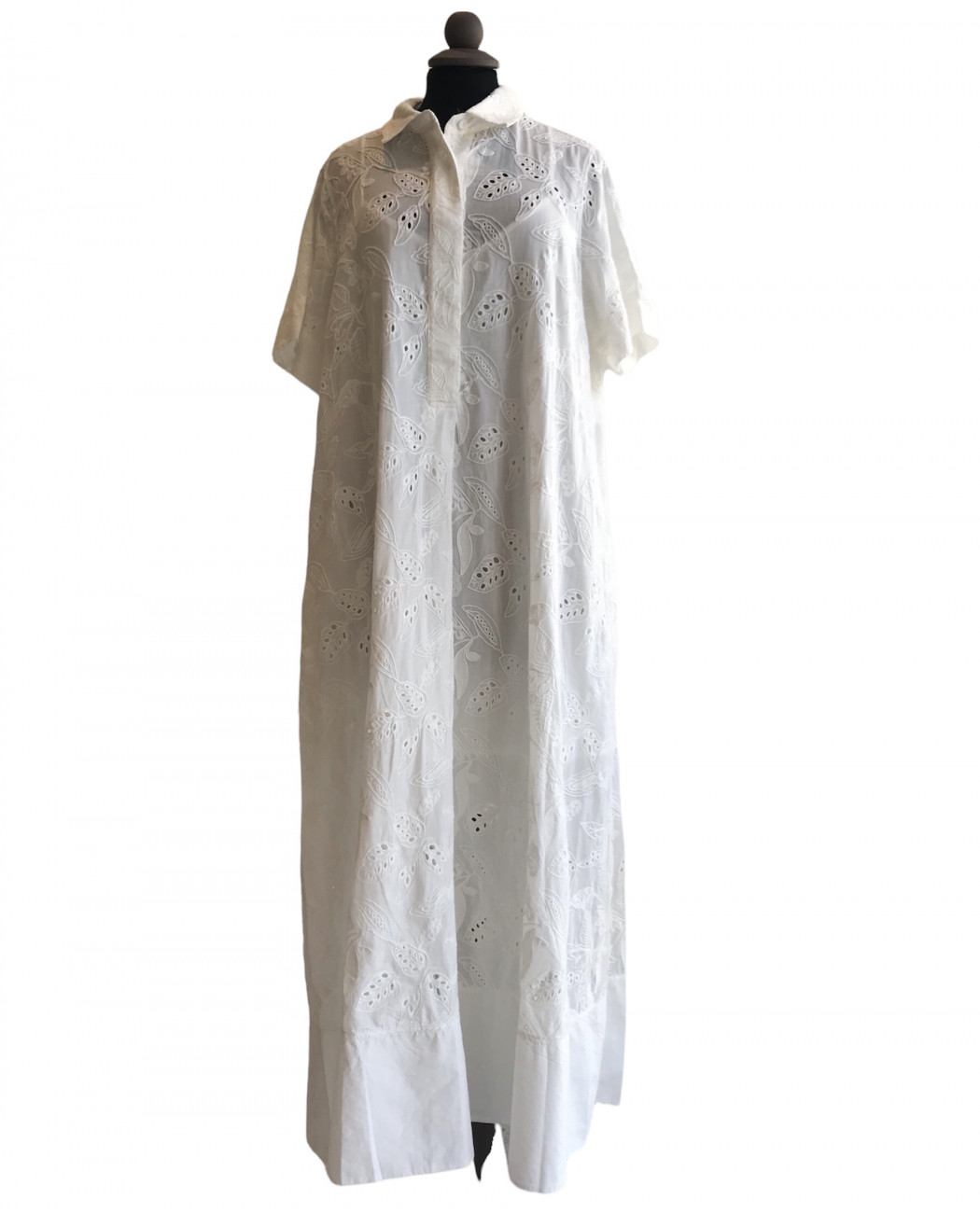 LONG EMBROIDERED DRESS "SKIROS" LONG EMBROIDERED DRESS "SKIROS"