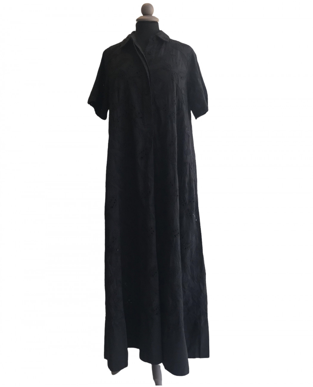 LONG EMBROIDERED DRESS "SKIROS" LONG EMBROIDERED DRESS "SKIROS"