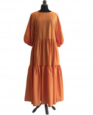 LONG EMBROIDERED DRESS "SAMOTHRAKI" LONG EMBROIDERED DRESS "SAMOTHRAKI"